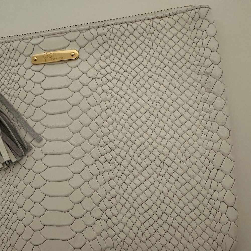 Gigi New York All-In-One Python-Embossed Leather … - image 7